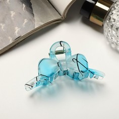 Заколка-краб NoBrand 7704883 микс, 1 шт