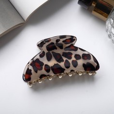 Заколка-краб NoBrand 6915377 микс, 1 шт