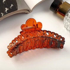 Заколка-краб NoBrand 7122701 микс, 1 шт