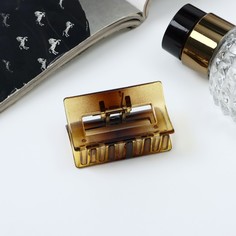 Заколка-краб NoBrand 7642422 микс, 1 шт