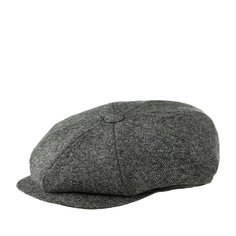 Кепка унисекс Wigens 101954 BAKER BOY CAP серая, р.57