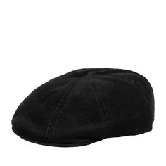 Кепка унисекс Kangol K4177HT Cord Hawker черная, р.57