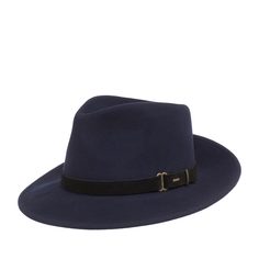 Шляпа унисекс Bailey 70654BH TREPORT темно-синяя, р.57