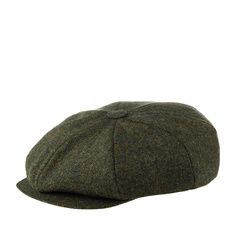 Кепка унисекс Wigens 101954 BAKER BOY CAP оливковая, р.63