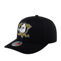 Бейсболка унисекс Mitchell & Ness HHSSINTL1245-ADUBLCK Anaheim Ducks NHL черная, one size Mitchell&Ness