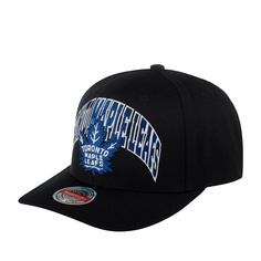 Бейсболка Mitchell & Ness HHSSINTL1242-TMLBLCK Toronto Maple Leafs NHL черная, one size Mitchell&Ness
