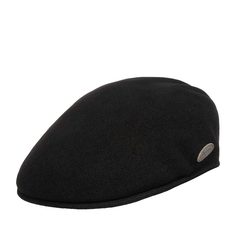 Кепка унисекс Kangol 0238KG Wool 504 Earlap черная, р.63