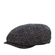 Кепка унисекс Wigens 101973 NEWSBOY RETRO CAP коричневая/синяя, р.63