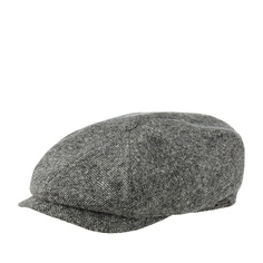 Кепка унисекс Wigens 101976 NEWSBOY RETRO CAP черная, р.57