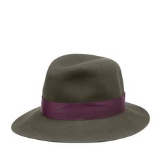 Шляпа унисекс BETMAR B1806H DICKINSON оливковая/розовая, р.58