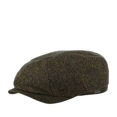 Кепка унисекс Wigens 101155 NEWSBOY CLASSIC CAP оливковая, р.64