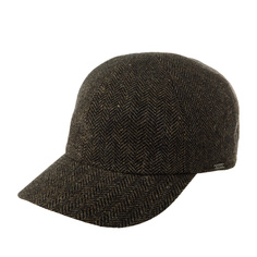 Бейсболка унисекс Wigens 130316 BASEBALL CLASSIC CAP темно-коричневая, р.58