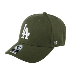 Бейсболка унисекс 47 BRAND B-MVP12WBV-SWB Los Angeles Dodgers MLB оливковая, one size