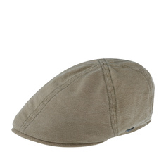 Кепка унисекс Stetson 6621104 DUCK CAP COTTON/LINEN бежевая, р.55