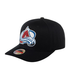 Бейсболка Mitchell&Ness HHSSINTL1245-CAVBLCK Colorado Avalanche NHL черная, one size