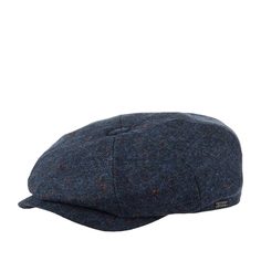 Кепка унисекс Wigens 101732 NEWSBOY RETRO CAP темно-синяя, р.64