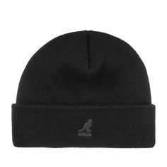 Шапка унисекс Kangol 2978BCA черная/черная, one size