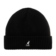 Шапка унисекс Kangol K3663MerinoRib черная, one size