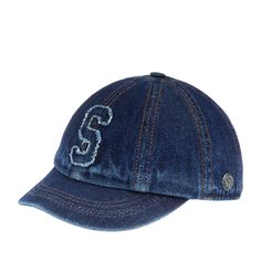 Бейсболка унисекс Stetson 7791106BASEBALLCAPDENIM синяя, р.55