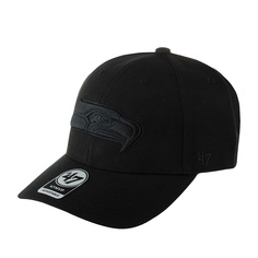 Бейсболка унисекс 47 BRAND F-MVP28WBV-BKB Seattle Seahawks NFL черная, one size