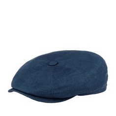 Кепка унисекс Stetson 6843116 HATTERAS LINEN синяя, р.55