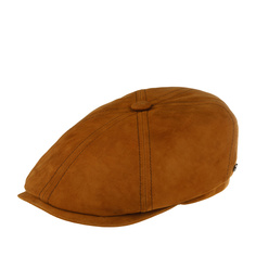 Кепка унисекс Stetson 6647401 6-PANEL CAP GOAT SUEDE коричневая, р.55