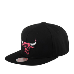 Бейсболка унисекс Mitchell & Ness HHSS5762-CBUYYPPPBLCK Chicago Bulls NBA черная, one size Mitchell&Ness