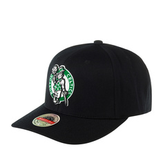 Бейсболка унисекс Mitchell & Ness HHSSINTL1265-BCEBLCK Boston Celtics NBA черная, one size Mitchell&Ness