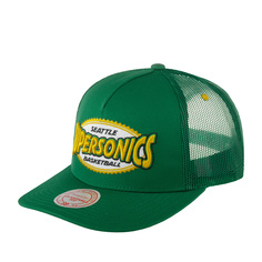 Бейсболка Mitchell & Ness HHSS5461-SSUYYPPPGREN Seattle Supersonics NBA зеленая, one size Mitchell&Ness