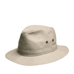 Шляпа унисекс Stetson 2541114 TRAVELLER DELAVE кремовая, р.61