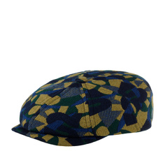 Кепка унисекс Stetson 6870809 HATTERAS JACQUARD STETSON X THE FEEBLES синяя/желтая, р.61