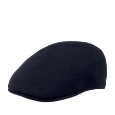 Кепка коппола унисекс Kangol K0875FA Seamless Wool 507 темно-синяя, р. 59