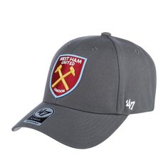 Бейсболка унисекс 47 BRAND EPL-MVP17WBV West Ham United FC EPL темно-серая, one size