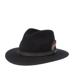 Шляпа унисекс Stetson 2598101 YUTAN черная, р. 63