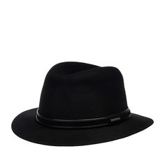 Шляпа унисекс Stetson 2638211 PARKLAND черная, р. 61