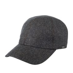 Бейсболка унисекс Wigens 120479 BASEBALL CLASSIC CAP коричневая, р. 57