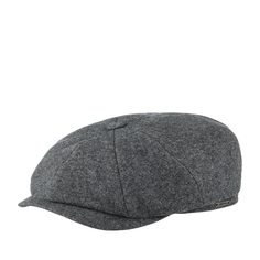 Кепка восьмиклинка унисекс Wigens 101717 NEWSBOY CLASSIC CAP серая, р. 58