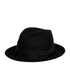 Шляпа мужская LAIRD SINATRA TRILBY черная, р. 59