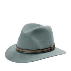 Шляпа мужская Bailey 37158 BRANDT светло-серая, р. 55