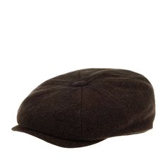 Кепка восьмиклинка унисекс Stetson 6840101 HATTERAS темно-коричневая, р. 57