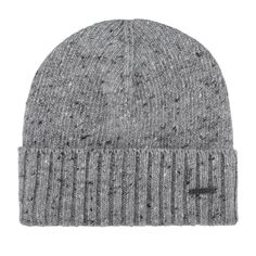 Шапка бини унисекс Stetson 8599347 BEANIE LAMBSWOOL/CASHMERE светло-серая, one size