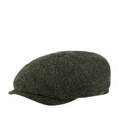 Кепка восьмиклинка унисекс Wigens 101723 NEWSBOY CLASSIC CAP оливковая, р. 57