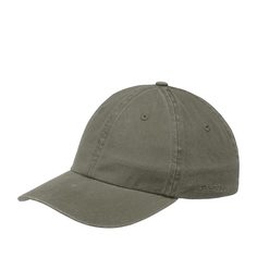 Бейсболка унисекс Stetson 7711101 BASEBALL CAP COTTON оливковая, one size