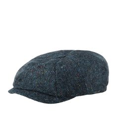 Кепка восьмиклинка унисекс Wigens 100539 NEWSBOY CLASSIC CAP темно-синяя, р. 58