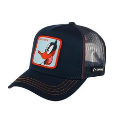 Бейсболка унисекс CAPSLAB CL/LOO5/1/DAF2 Looney Tunes Daffy Duck темно-синяя, one size Capslab®