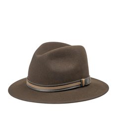 Шляпа мужская Bailey 37158 BRANDT темно-коричневая, р. 61