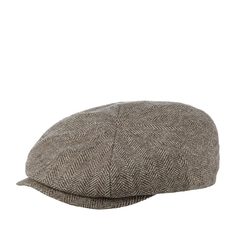 Кепка восьмиклинка унисекс Stetson 6840532 HATTERAS UNDYED WOOL SUSTAINABLE бежевая, р. 57