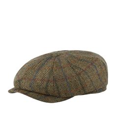 Кепка восьмиклинка унисекс Wigens 101514 NEWSBOY CLASSIC CAP оливковая, р. 59