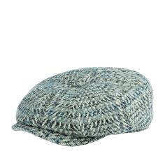 Кепка восьмиклинка унисекс Stetson 6840528 HATTERAS VIRGIN WOOL серая, р. 59