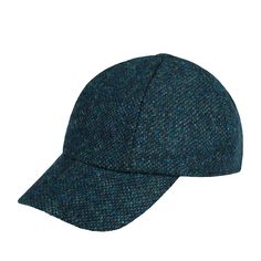 Бейсболка унисекс HANNA HATS Baseball Tweed BB2 темно-синяя, р. 57